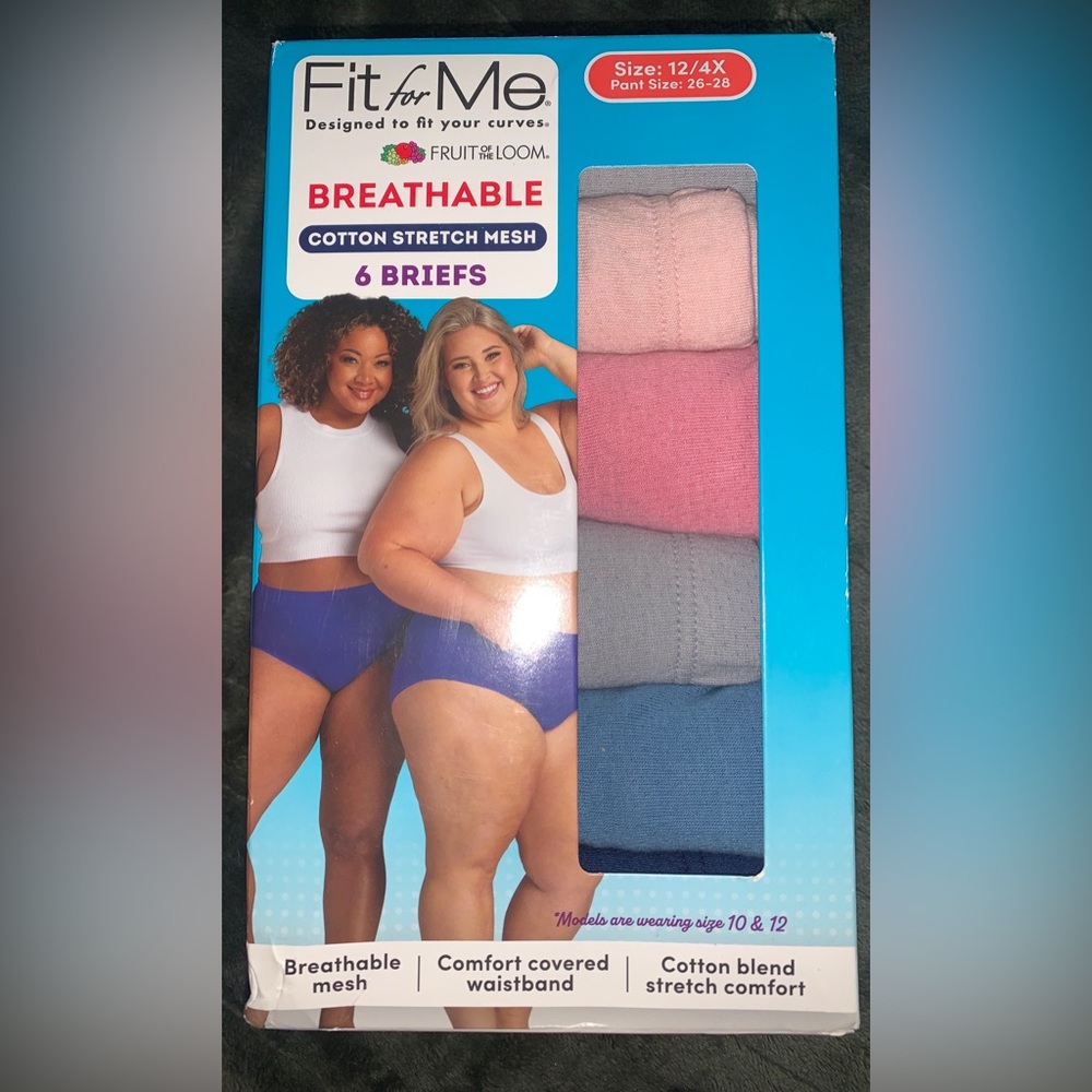FIT FOR ME PANTIES by FRUIT of the LOOM